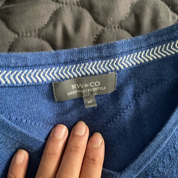 RW & CO mens sweater. GUC. - Picture 2 of 3